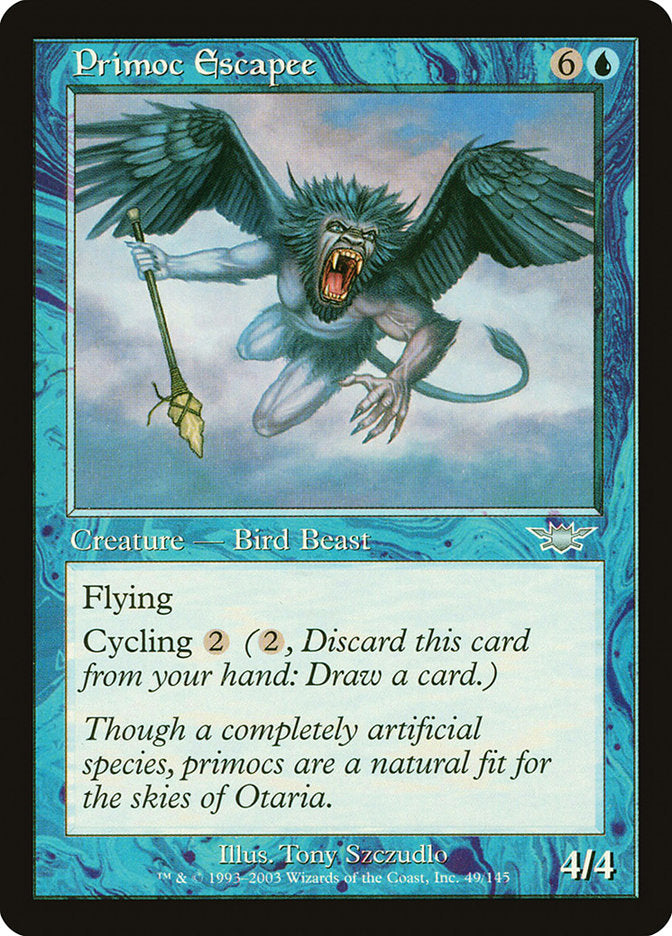 Primoc Escapee [Legions] - Magic: The Gathering - Card Brawlers | Quebec | Canada |