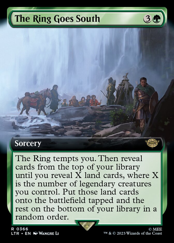 The Ring Goes South (Extended Art) [The Lord of the Rings: Tales of Middle-Earth] - Magic: The Gathering - Card Brawlers | Quebec | Canada |