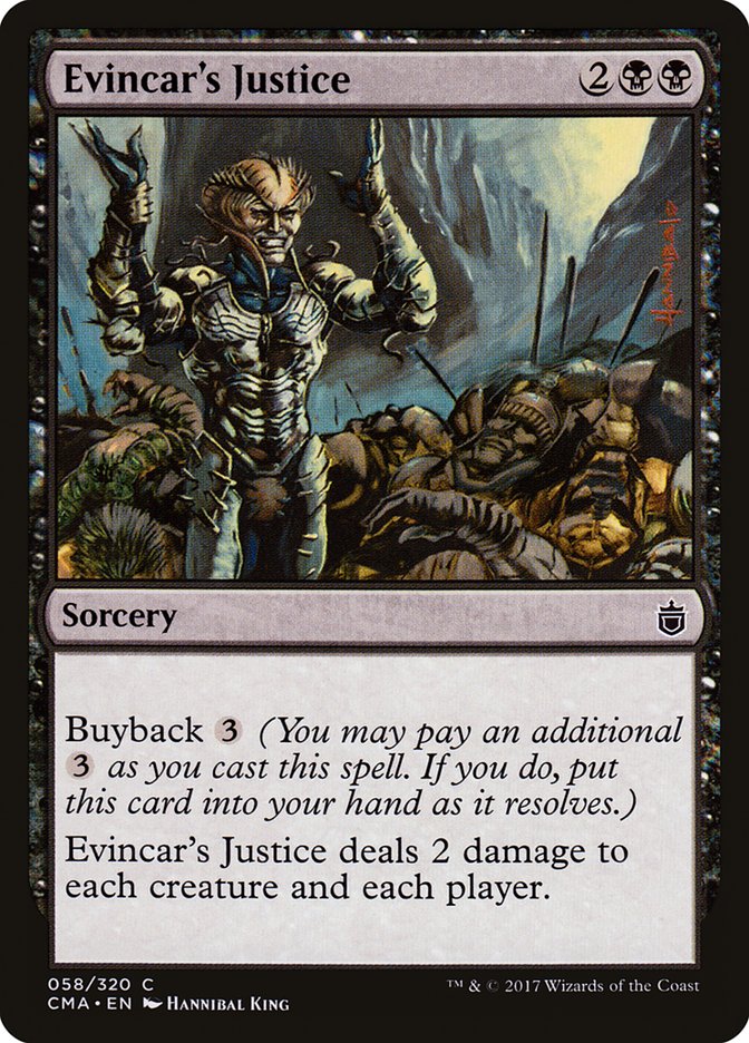 Evincar's Justice [Commander Anthology] - Magic: The Gathering - Card Brawlers | Quebec | Canada |