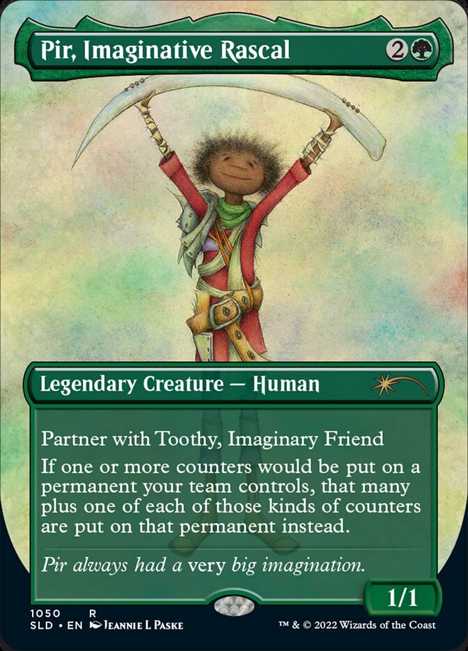 Pir, Imaginative Rascal (Borderless) [Secret Lair Drop Series] - Magic: The Gathering - Card Brawlers | Quebec | Canada |