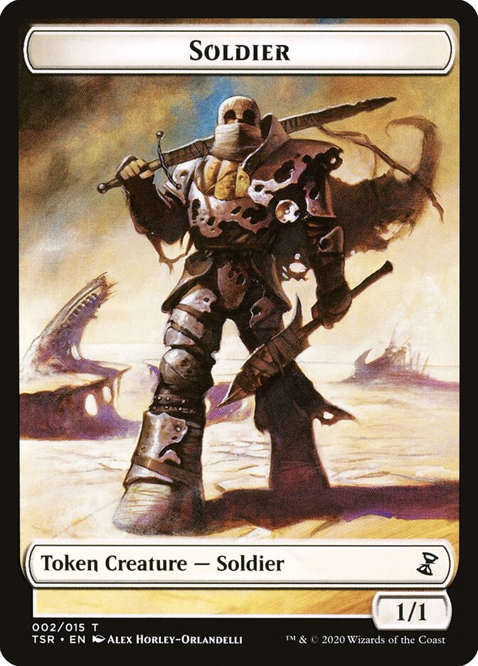 Soldier Token [Time Spiral Remastered Tokens] - Magic: The Gathering - Card Brawlers | Quebec | Canada |