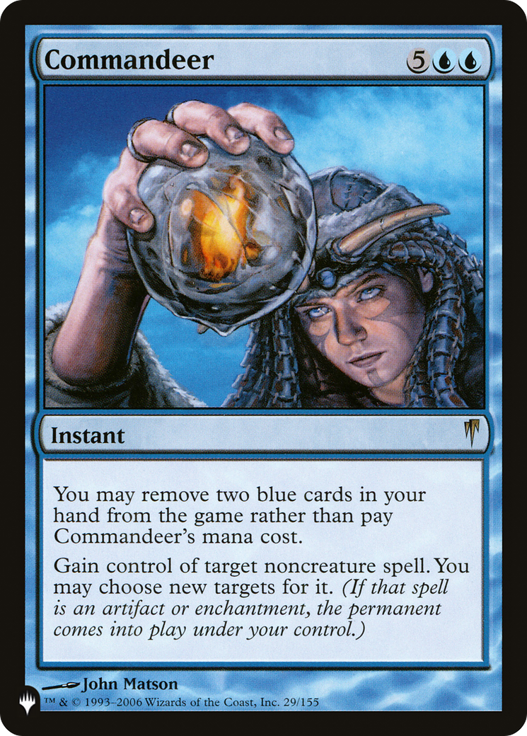 Commandeer [The List] - Magic: The Gathering - Card Brawlers | Quebec | Canada |