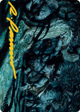 Unnatural Moonrise Art Card (Gold-Stamped Signature) [Innistrad: Midnight Hunt Art Series] - Magic: The Gathering - Card Brawlers | Quebec | Canada |