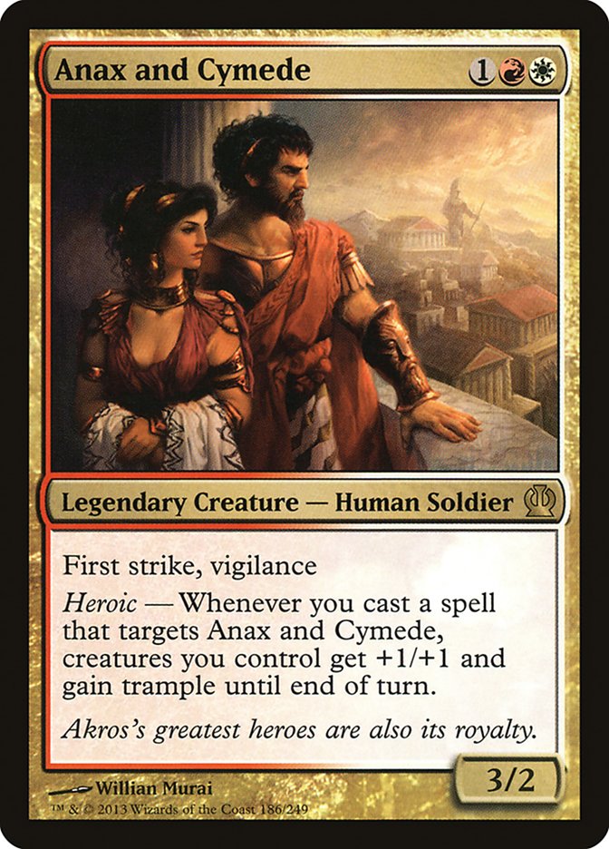 Anax and Cymede [Theros] - Magic: The Gathering - Card Brawlers | Quebec | Canada |