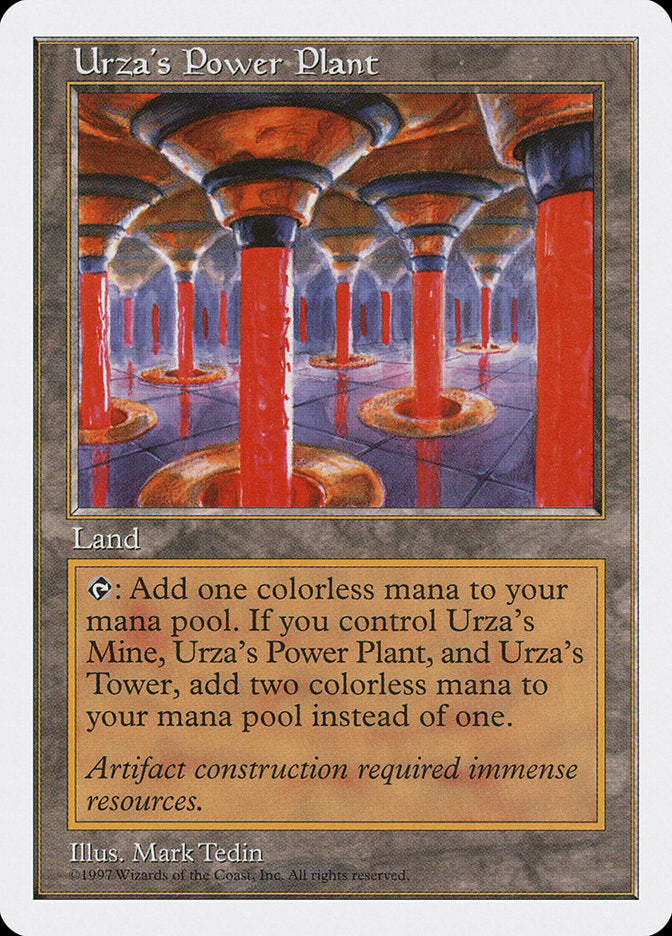 Urza's Power Plant [Fifth Edition] - Magic: The Gathering - Card Brawlers | Quebec | Canada |