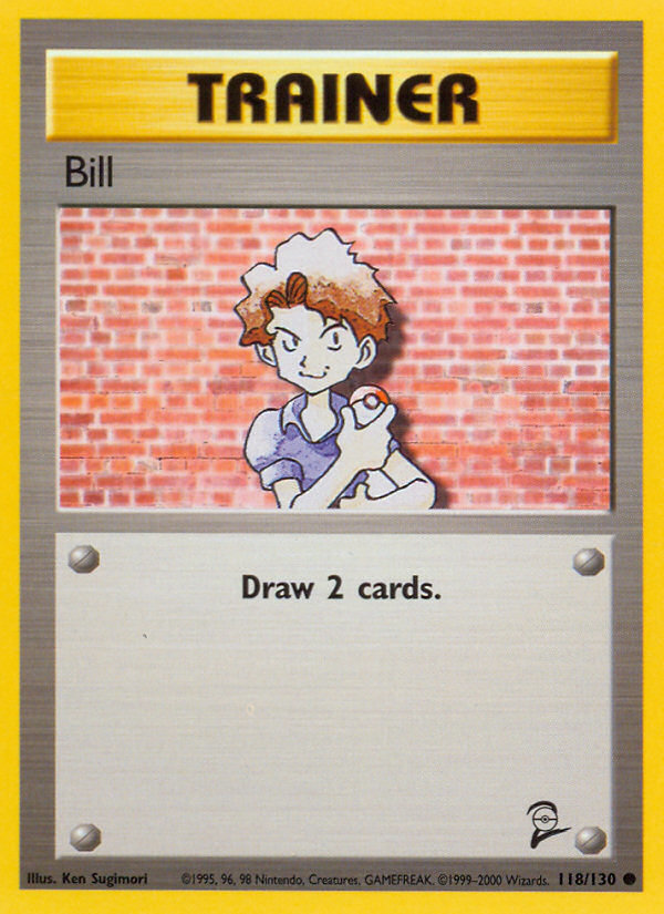 Bill (118/130) [Base Set 2] - Pokémon - Card Brawlers | Quebec | Canada |