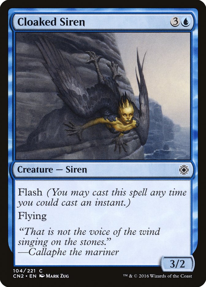 Cloaked Siren [Conspiracy: Take the Crown] - Magic: The Gathering - Card Brawlers | Quebec | Canada |