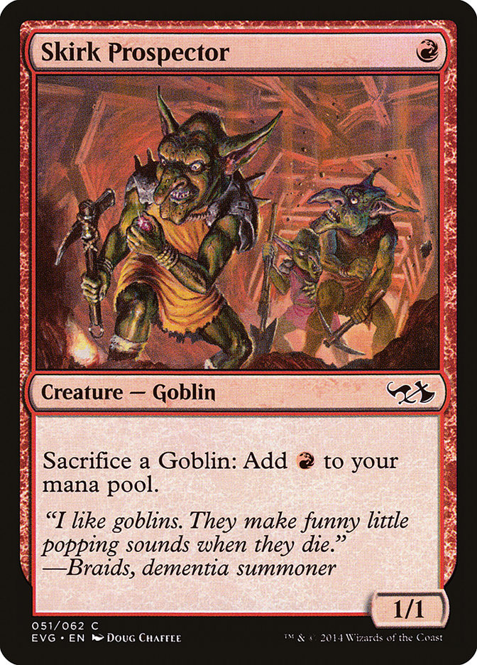 Skirk Prospector (Elves vs. Goblins) [Duel Decks Anthology] - Magic: The Gathering - Card Brawlers | Quebec | Canada |