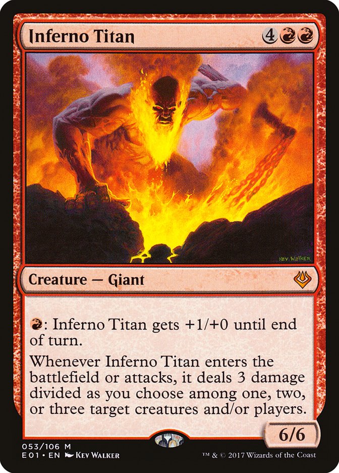 Inferno Titan [Archenemy: Nicol Bolas] - Magic: The Gathering - Card Brawlers | Quebec | Canada |