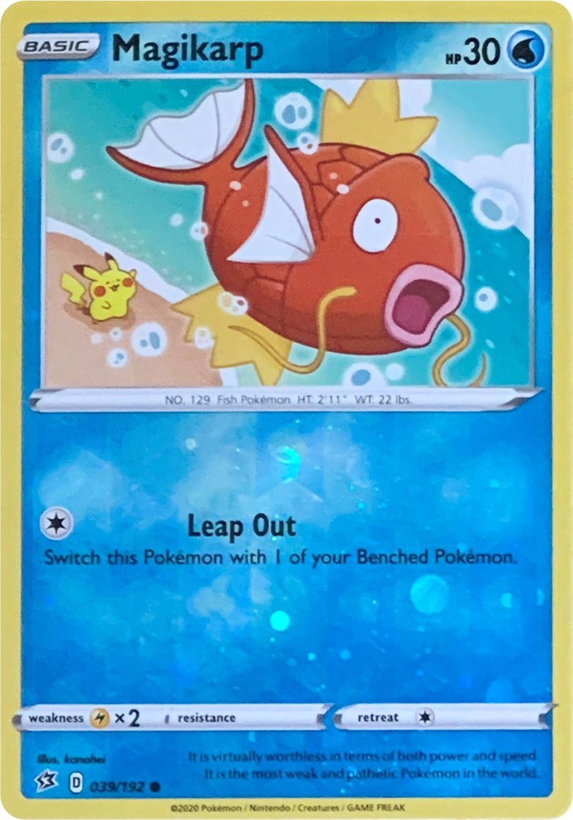 Magikarp (039/192) (Reverse Cosmos Holo) [Sword & Shield: Rebel Clash] - Pokémon - Card Brawlers | Quebec | Canada |