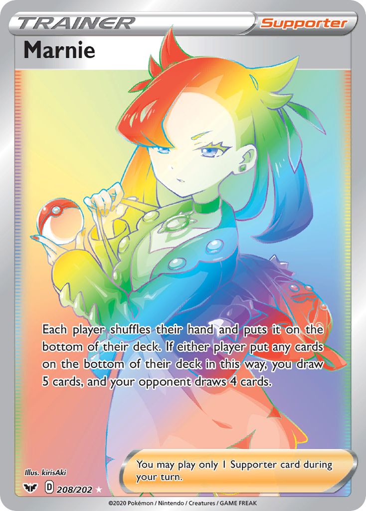 Marnie (208/202) [Sword & Shield: Base Set] - Pokémon - Card Brawlers | Quebec | Canada |
