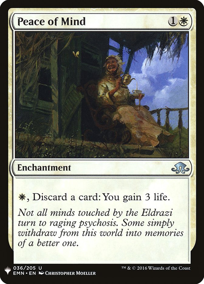 Peace of Mind [Mystery Booster] - Magic: The Gathering - Card Brawlers | Quebec | Canada |