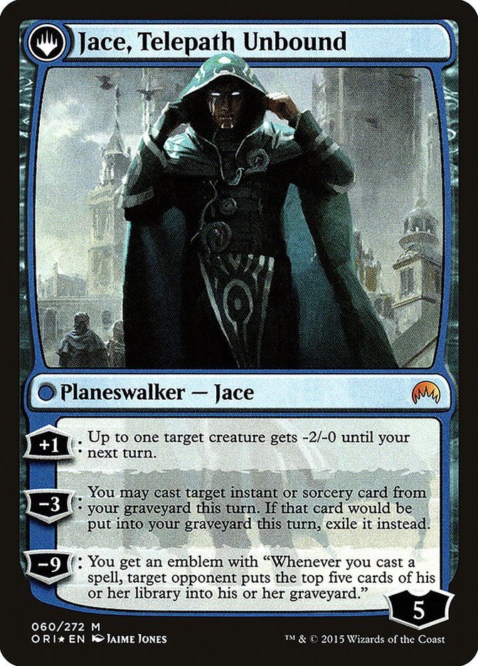 Jace, Vryn's Prodigy // Jace, Telepath Unbound [Magic Origins Prerelease Promos] - Magic: The Gathering - Card Brawlers | Quebec | Canada |
