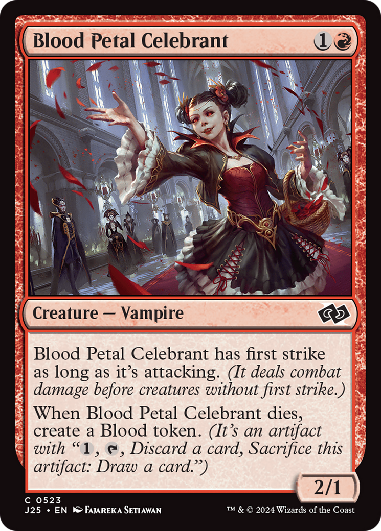 Blood Petal Celebrant [Foundations Jumpstart] - Magic: The Gathering - Card Brawlers | Quebec | Canada |
