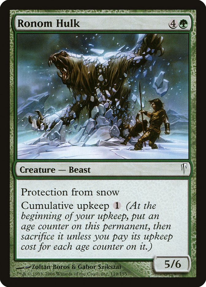 Ronom Hulk [Coldsnap] - Magic: The Gathering - Card Brawlers | Quebec | Canada |