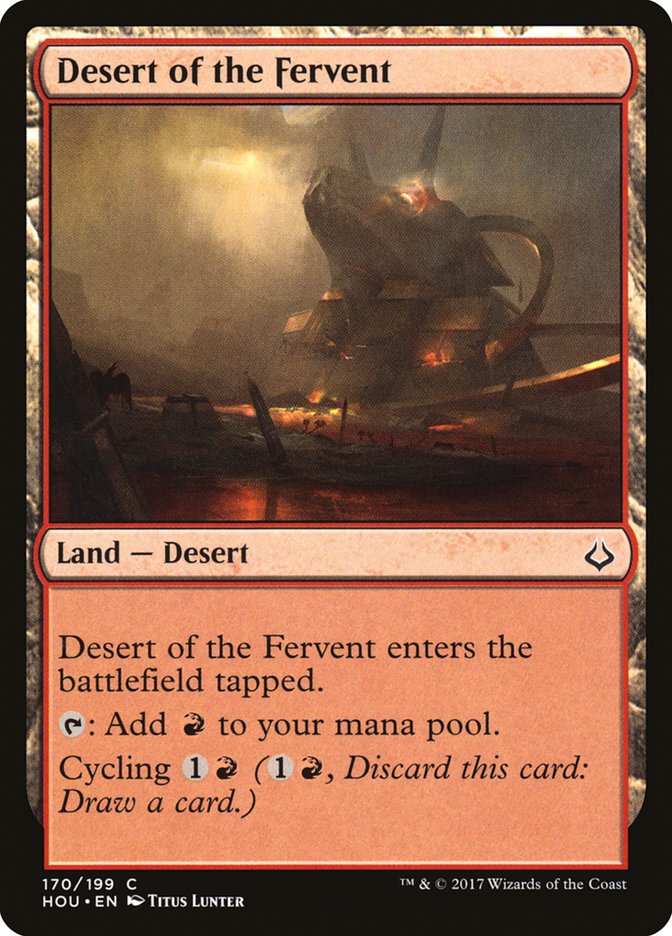 Desert of the Fervent [Hour of Devastation] - Magic: The Gathering - Card Brawlers | Quebec | Canada |
