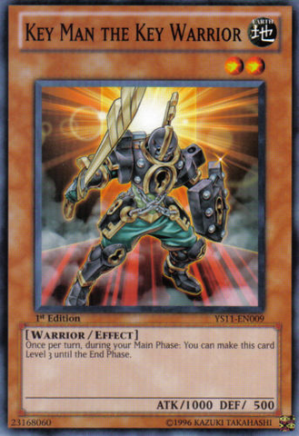 Key Man the Key Warrior [YS11-EN009] Common - Yu-Gi-Oh! - Card Brawlers | Quebec | Canada |