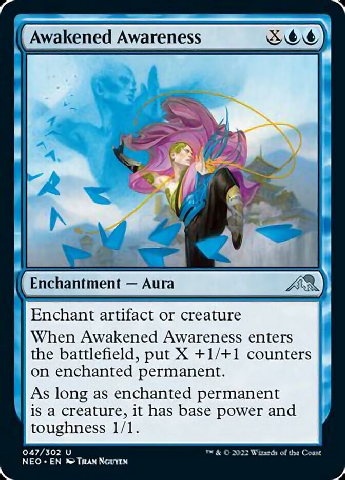 Awakened Awareness [Kamigawa: Neon Dynasty] - Magic: The Gathering - Card Brawlers | Quebec | Canada |