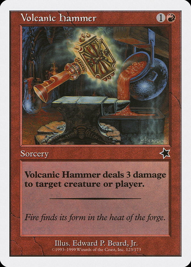 Volcanic Hammer [Starter 1999] - Magic: The Gathering - Card Brawlers | Quebec | Canada |