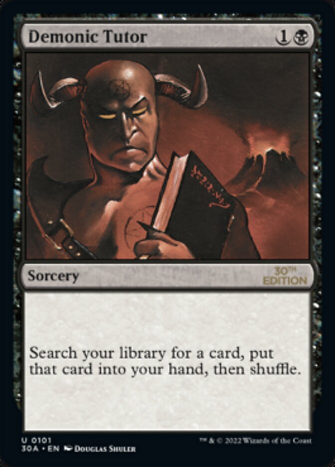 Demonic Tutor [30th Anniversary Edition] - Magic: The Gathering - Card Brawlers | Quebec | Canada |