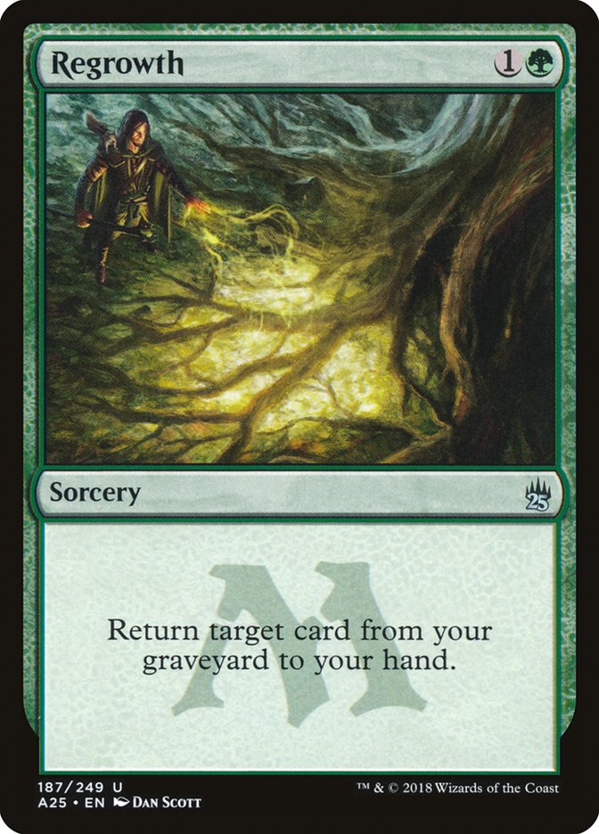 Regrowth [Masters 25] - Magic: The Gathering - Card Brawlers | Quebec | Canada |