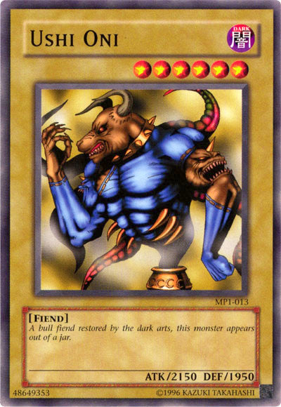 Ushi Oni [MP1-013] Common - Yu-Gi-Oh! - Card Brawlers | Quebec | Canada |