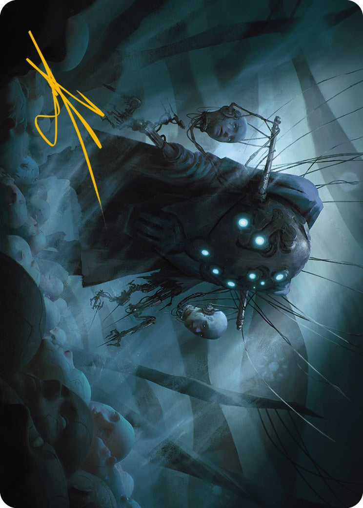 Meldweb Curator Art Card (Gold-Stamped Signature) [Phyrexia: All Will Be One Art Series] - Magic: The Gathering - Card Brawlers | Quebec | Canada |