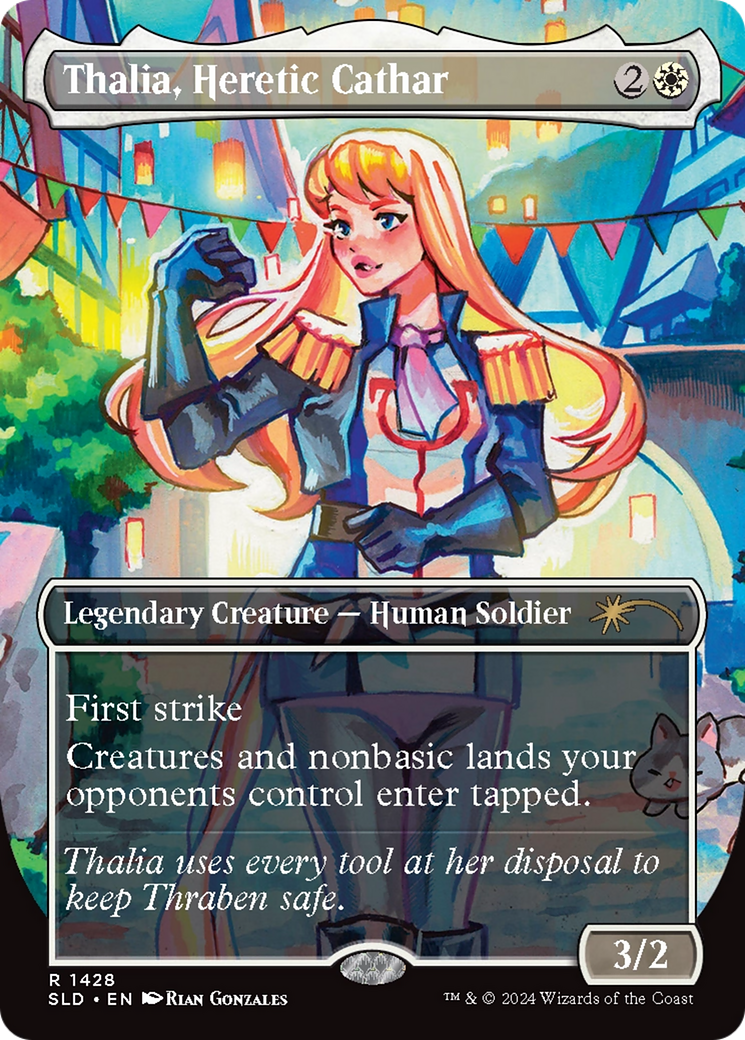 Thalia, Heretic Cathar (Rainbow Foil) [Secret Lair Drop Series] - Magic: The Gathering - Card Brawlers | Quebec | Canada |