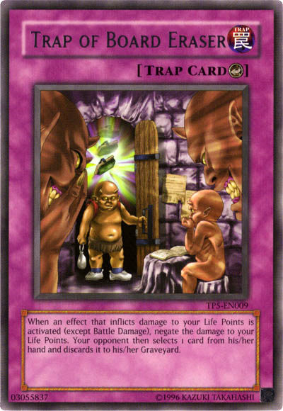Trap of Board Eraser [TP5-EN009] Rare - Yu-Gi-Oh! - Card Brawlers | Quebec | Canada |