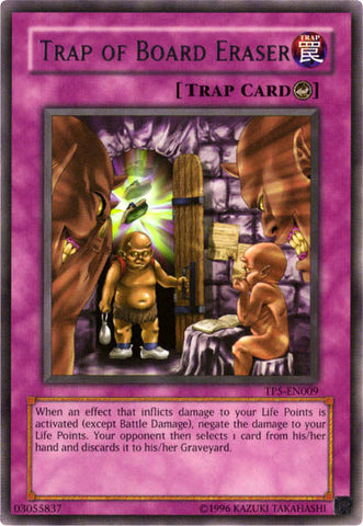 Trap of Board Eraser [TP5-EN009] Rare - Yu-Gi-Oh! - Card Brawlers | Quebec | Canada |