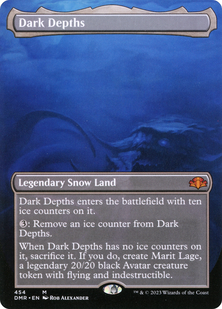 Dark Depths (Borderless Alternate Art) [Dominaria Remastered] - Magic: The Gathering - Card Brawlers | Quebec | Canada |