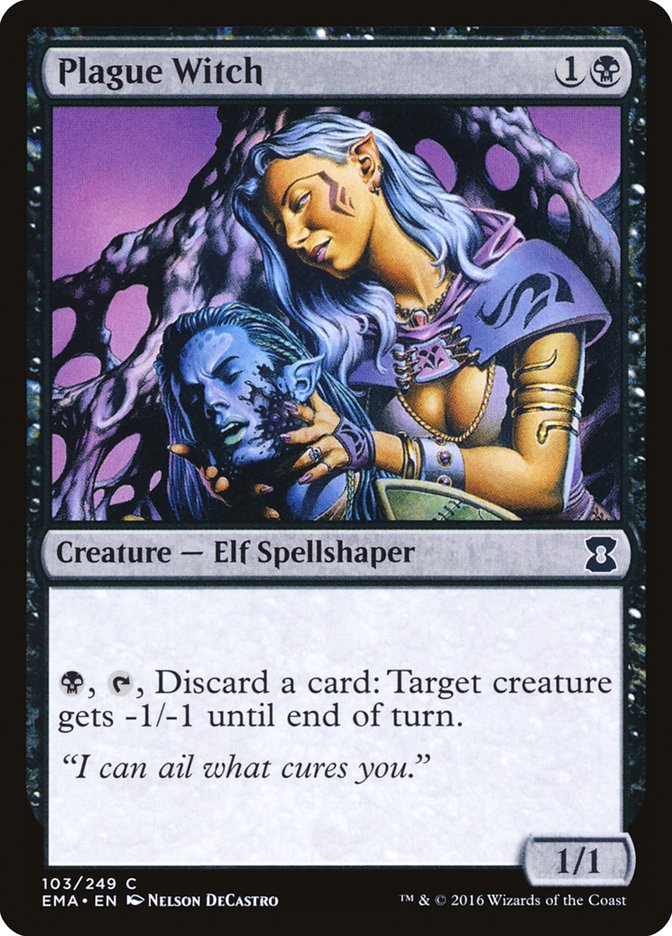 Plague Witch [Eternal Masters] - Magic: The Gathering - Card Brawlers | Quebec | Canada |