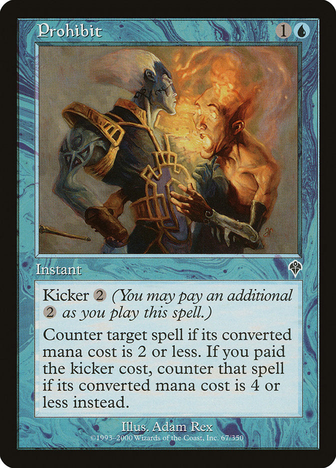 Prohibit [Invasion] - Magic: The Gathering - Card Brawlers | Quebec | Canada |