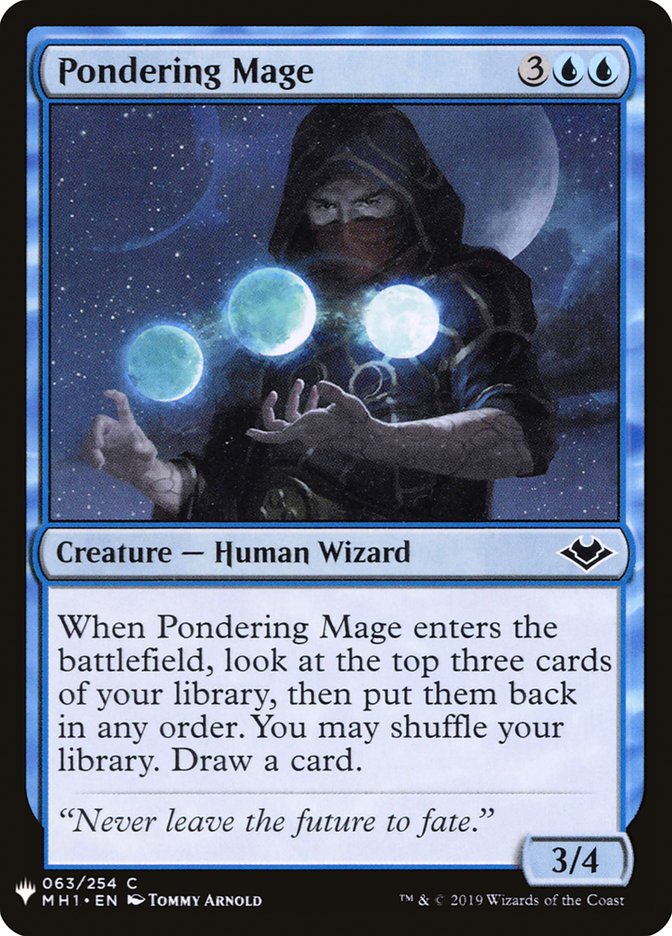 Pondering Mage [Mystery Booster] - Magic: The Gathering - Card Brawlers | Quebec | Canada |
