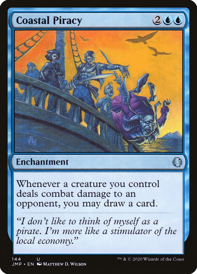Coastal Piracy [Jumpstart] - Magic: The Gathering - Card Brawlers | Quebec | Canada |