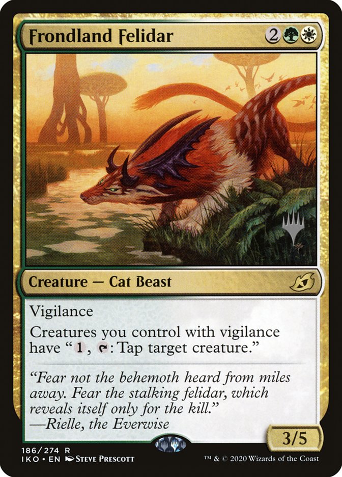 Frondland Felidar (Promo Pack) [Ikoria: Lair of Behemoths Promos] - Magic: The Gathering - Card Brawlers | Quebec | Canada |