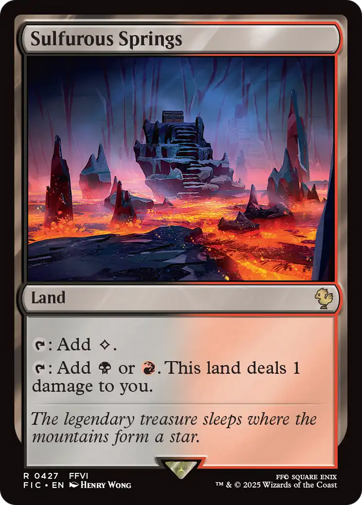 Sulfurous Springs [FINAL FANTASY Commander] - Magic: The Gathering - Card Brawlers | Quebec | Canada |