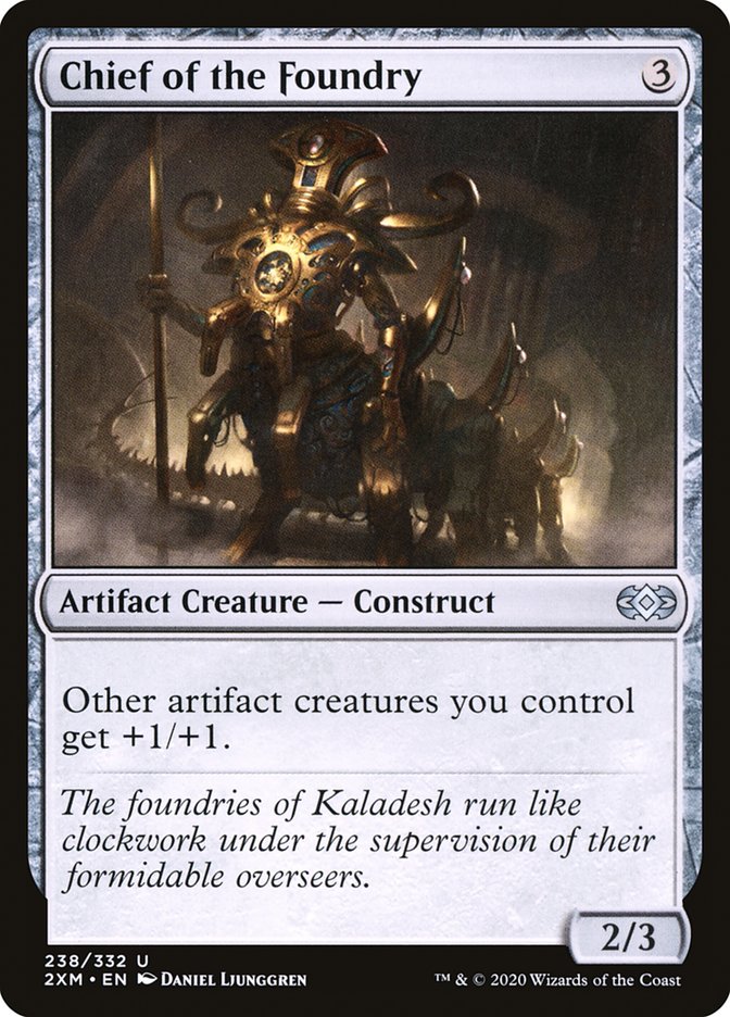 Chief of the Foundry [Double Masters] - Magic: The Gathering - Card Brawlers | Quebec | Canada |