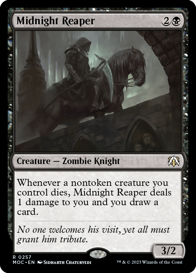 Midnight Reaper [March of the Machine Commander] - Magic: The Gathering - Card Brawlers | Quebec | Canada |