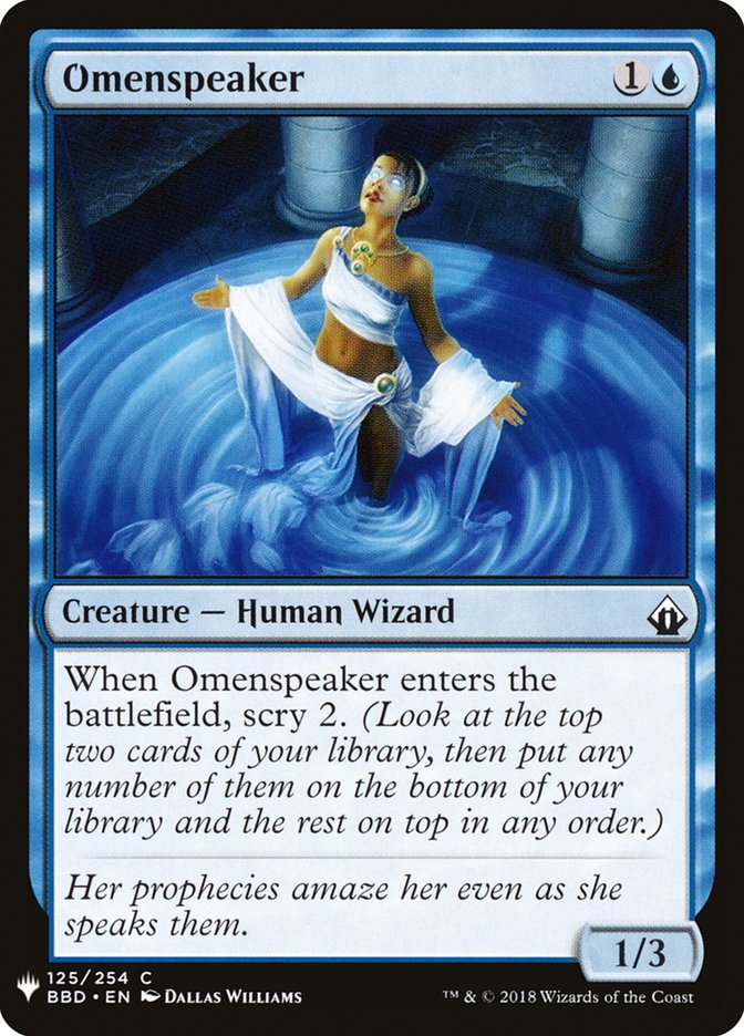 Omenspeaker [Mystery Booster] - Magic: The Gathering - Card Brawlers | Quebec | Canada |