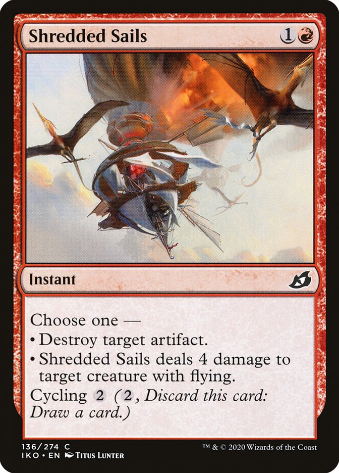 Shredded Sails [Ikoria: Lair of Behemoths] - Magic: The Gathering - Card Brawlers | Quebec | Canada |