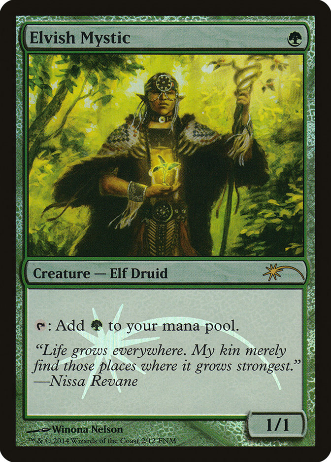 Elvish Mystic [Friday Night Magic 2014] - Magic: The Gathering - Card Brawlers | Quebec | Canada |
