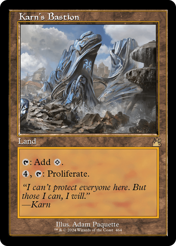 Karn's Bastion (Retro Frame) [Ravnica Remastered] - Magic: The Gathering - Card Brawlers | Quebec | Canada |