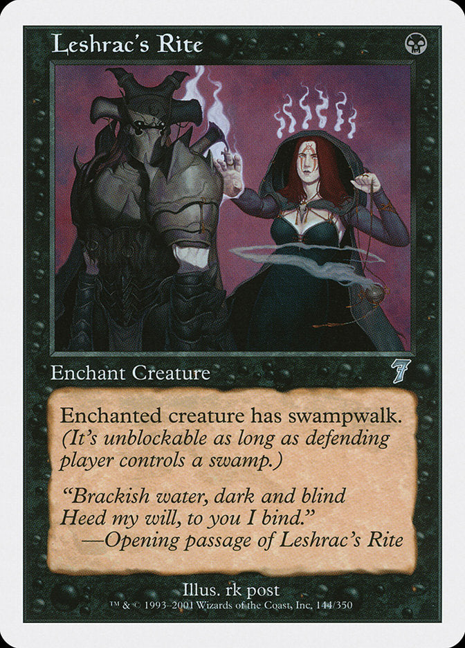 Leshrac's Rite [Seventh Edition] - Magic: The Gathering - Card Brawlers | Quebec | Canada |