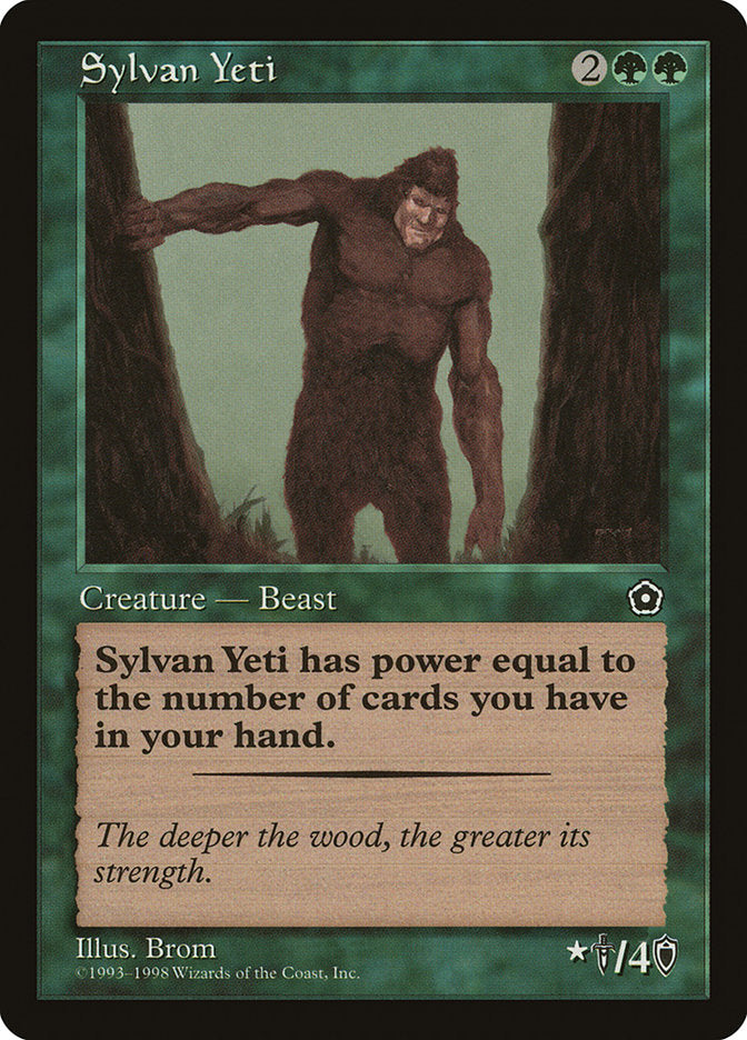 Sylvan Yeti [Portal Second Age] - Magic: The Gathering - Card Brawlers | Quebec | Canada |