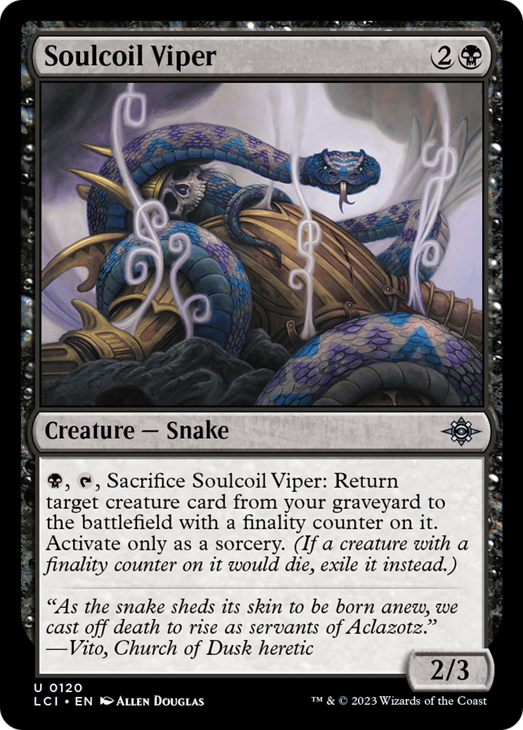 Soulcoil Viper [The Lost Caverns of Ixalan] - Magic: The Gathering - Card Brawlers | Quebec | Canada |