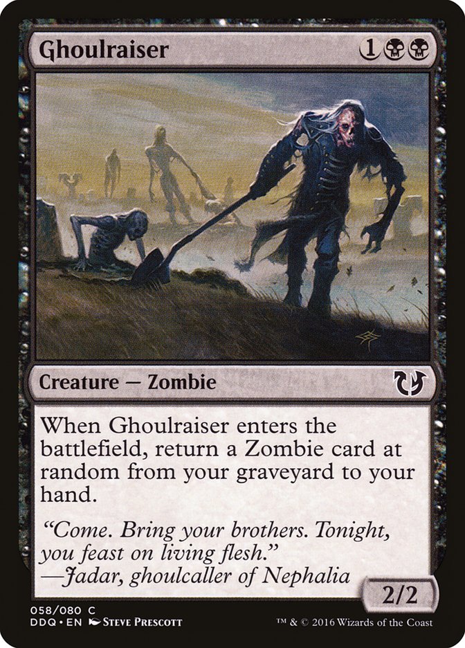Ghoulraiser [Duel Decks: Blessed vs. Cursed] - Magic: The Gathering - Card Brawlers | Quebec | Canada |