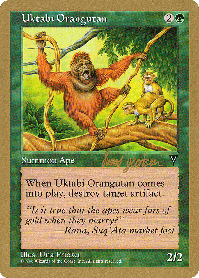 Uktabi Orangutan (Svend Geertsen) [World Championship Decks 1997] - Magic: The Gathering - Card Brawlers | Quebec | Canada |