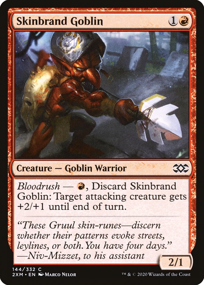Skinbrand Goblin [Double Masters] - Magic: The Gathering - Card Brawlers | Quebec | Canada |