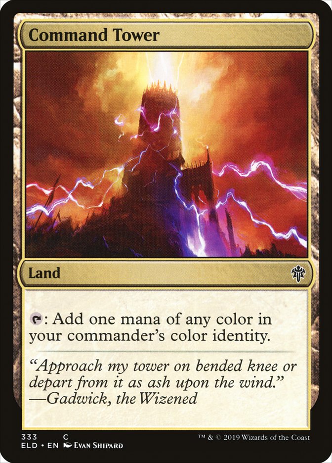 Command Tower [Throne of Eldraine] - Magic: The Gathering - Card Brawlers | Quebec | Canada |
